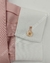 Camisa Social Infantil - Rosê com Gola e Punho Branco - COD: BX243 - loja online