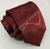 Gravata Espelhada - Marsala com Listras Verticais - COD: PX122 na internet