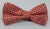 Gravata Borboleta - Quadriculada em Vermelho e Branco - COD: TS1840 na internet