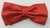 Gravata Borboleta - Vermelha com Linhas Diagonais e Pontilhado Branco - COD: GBV20 - Império das Gravatas