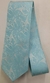Gravata Skinny - Paisley - Azul Bebê e Branco - COD: AF750