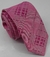 Gravata Semi Slim Xadrez - Rosa Pink Quadriculada - COD: LZ3080 - comprar online