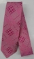 Gravata Semi Slim Xadrez - Rosa Pink Quadriculada - COD: LZ3080