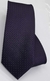 Gravata Skinny - Roxo Escuro Fosco com Ondulado Acetinado na Diagonal - COD: ODR60
