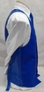 Colete Social Adulto - Azul Royal em Oxford com Fivela para Ajuste - COD: MH367 - Império das Gravatas