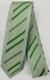 Gravata Slim Fit Toque de Seda - Verde Claro com Riscas Diagonais - COD: VCD06