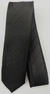 Gravata Slim Fit Toque de Seda - Preta Fosca com Textura Acetinada - COD: TXA09