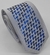 Gravata Slim Fit - Toque de Seda - Cinza Detalhada com Azul Marinho e Royal - COD: CS357 na internet