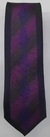Gravata Slim Fit Toque de Seda - Roxo Escuro e Rosa Fúcsia Tom Sobre Tom - COD: PX543 - comprar online