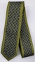 Gravata Slim Fit Toque de Seda - Verde Musgo com Detalhe 3D na Diagonal - COD: