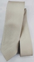 Gravata Semi Slim - Bege Escuro com Riscado Diagonal Acetinado - COD: BERR45