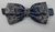 Gravata Borboleta - Paisley - Azul, Branco e Cinza - COD: HB129 - comprar online
