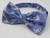 Gravata Borboleta - Paisley - Azul Bebê com Tons de Lilás - COD: HB109 - comprar online
