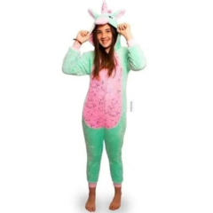 Pijama Entero Piñata Kigurumi Infantil Disfraz Dia Del Niño Unicornio