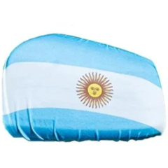Funda Espejo Auto Bandera Argentina Messi Mundial Qatar - comprar online
