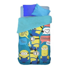 Frazada Con Corderito 1 1/2 Piñata Infantil Niño Niña minions - comprar online