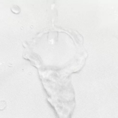 Cortina De Baño Tela Estampada Microfibra Antihongos 180x180 cloque white - Love & Home