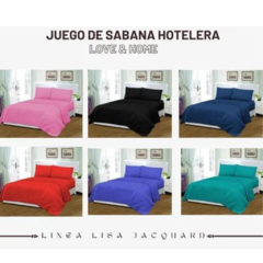 Juego De Sabana 2 1/2 Plaza Hotelera Love And Home - comprar online