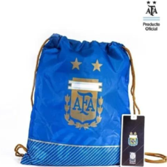 Toallón + mochila Selección Argentina Messi Mundial Afa 70x150 - comprar online