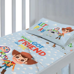 Toy Story Juego De Sabanas Cuna Funcional Piñata Original Personajes - comprar online