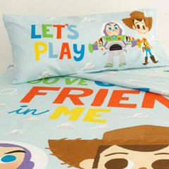 Toy Story Juego De Sabanas Cuna Funcional Piñata Original Personajes - Love & Home