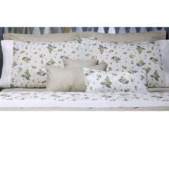 Sabanas Danubio Queen 180 Hilos 160x200 Percal Estampada - comprar online