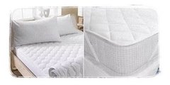 Cubrecolchon Matelaseado Ajustable Protector 160x200 - comprar online