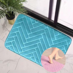 vison Alfombra Para Baño Memory Foam Base Antideslizante Suave - comprar online