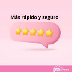 Rosa Toallon De Secado Rapido Liso Grande Super Absorbente 70x140 - Love & Home