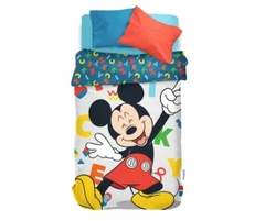 Acolchado Reversible Piñata 1 1/2 Plazas Personajes Disney - comprar online