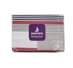 Sabana Santista Kamacolor 1 1/2 Plaza Mix Oferta - tienda online