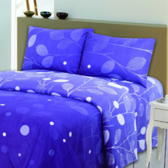 Juego Sábanas 2 1/2 Plazas Soft Cotton Touch Love And Home - tienda online