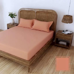 Sabana Ajustable King Percal 150 Hilos Hotelera Lisa 200x200 - comprar online