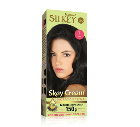 KIT SKAY CREAM COLORACION- SILKEY