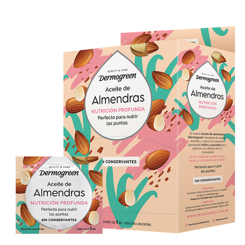 SACHET ACEITE DE ALMENDRA - DERMOGREEN