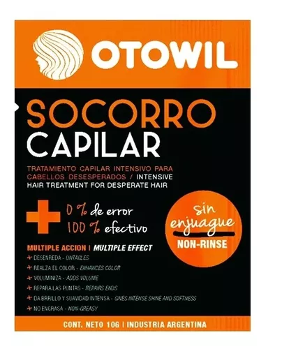 SOCORRO CAPILAR SACHET - OTOWIL