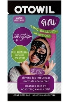 Mascara Glitter Black Peel Off - otowil