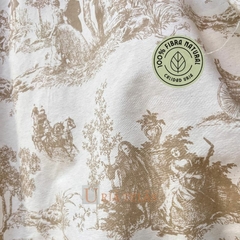 POPLIN - TOILE DE JUI - CARAMEL (1.60mts)