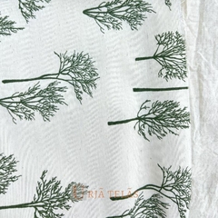 POPLIN BONSAI -VERDE PRADO - 100% algodón (1.60 mts ancho) - tienda online