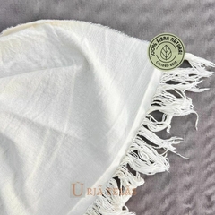 MANTA QUILLEN - OFF WHITE (2.60 mts ancho) - comprar online