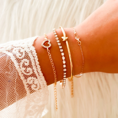 SET PULSERAS PEARLS - tienda online