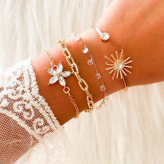 SET PULSERAS SILVER SUNSHINE en internet