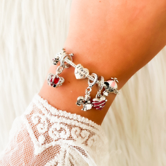 PULSERA CON CHARMS ¨I LOVE YOU¨ - tienda online